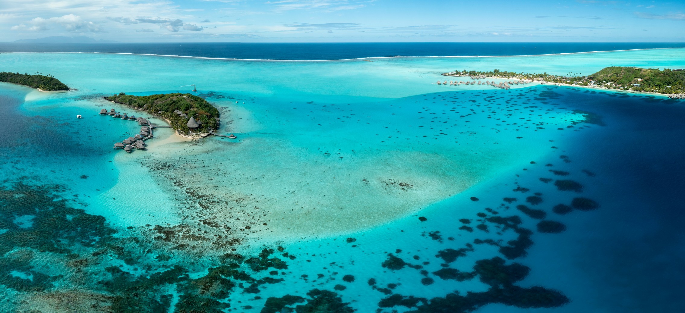 Jednosmerná plavba katamaránom vo Polynézii: z Raiatea na Bora Bora